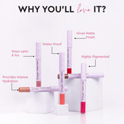 Lip Crayon Transfer-Proof Lipstick