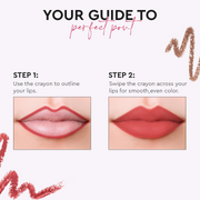 Lip Crayon Transfer-Proof Lipstick