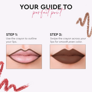 Lip Crayon Transfer-Proof Lipstick