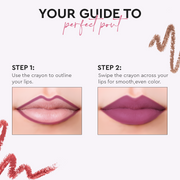 Lip Crayon Transfer-Proof Lipstick