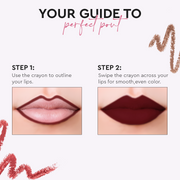 Lip Crayon Transfer-Proof Lipstick