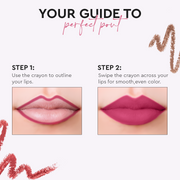 Lip Crayon Transfer-Proof Lipstick