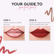 Lip Crayon Transfer-Proof Lipstick