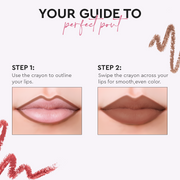 Lip Crayon Transfer-Proof Lipstick